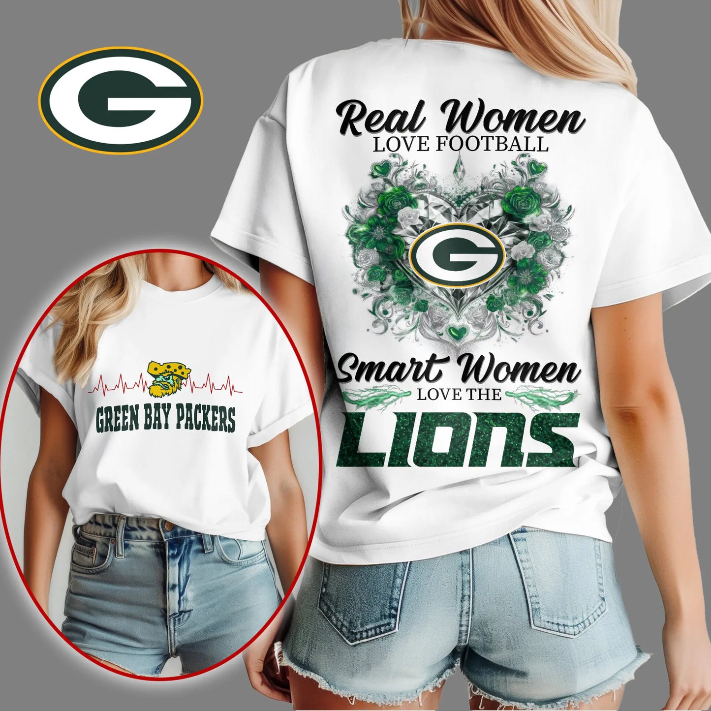 Green Bay Packers | Premium NFL Real Women Love Football NY – HuddleStyle.com - Image 3