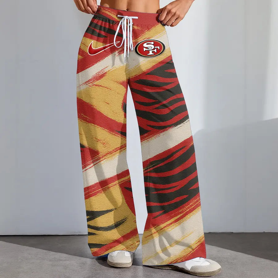 San Francisco 49ers | Premium NFL Football High-Stretch Casual Pants – HuddleStyle.com - Image 3