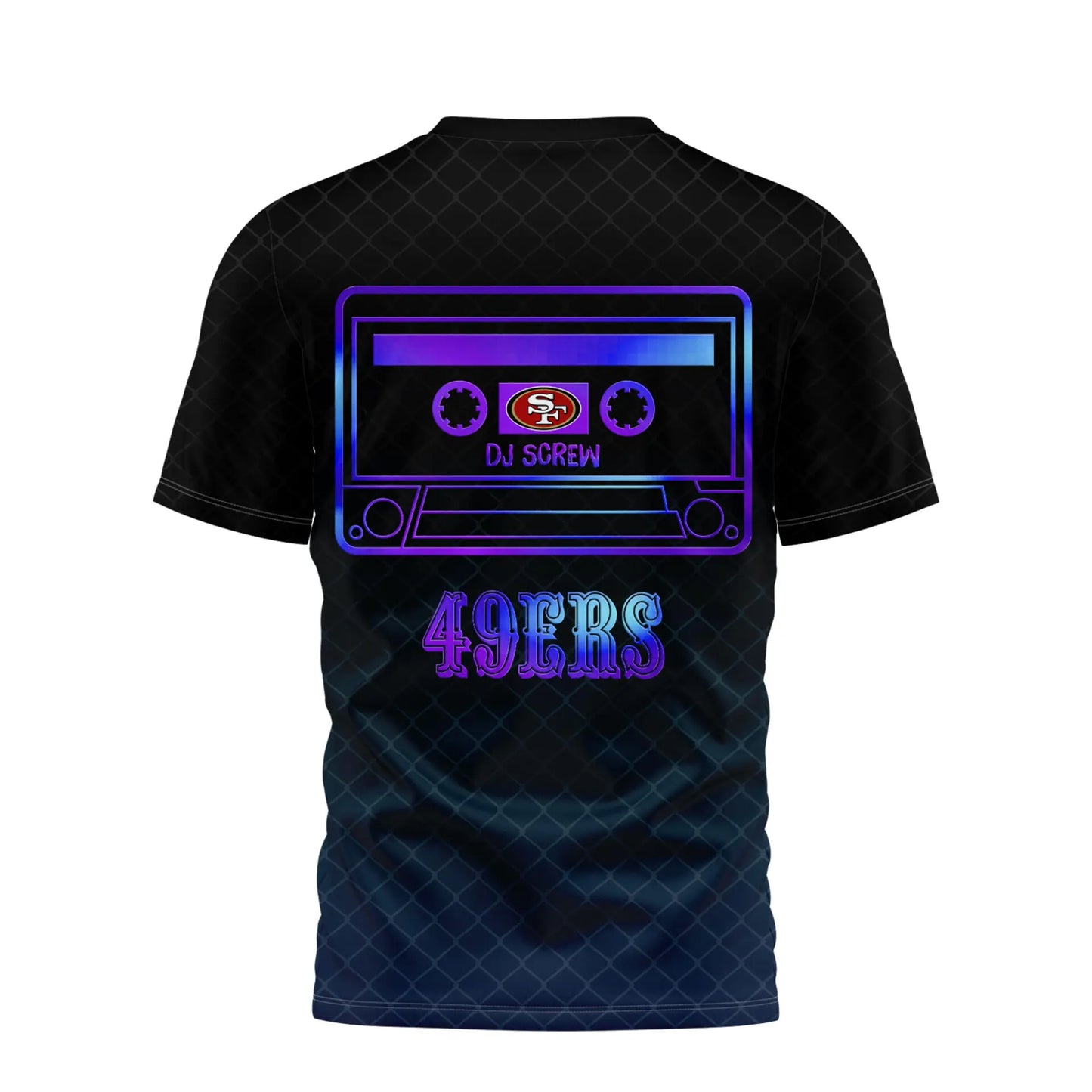San Francisco 49ers | Premium NFL x DJ Screw 3D Shirt NY – HuddleStyle.com - Image 3