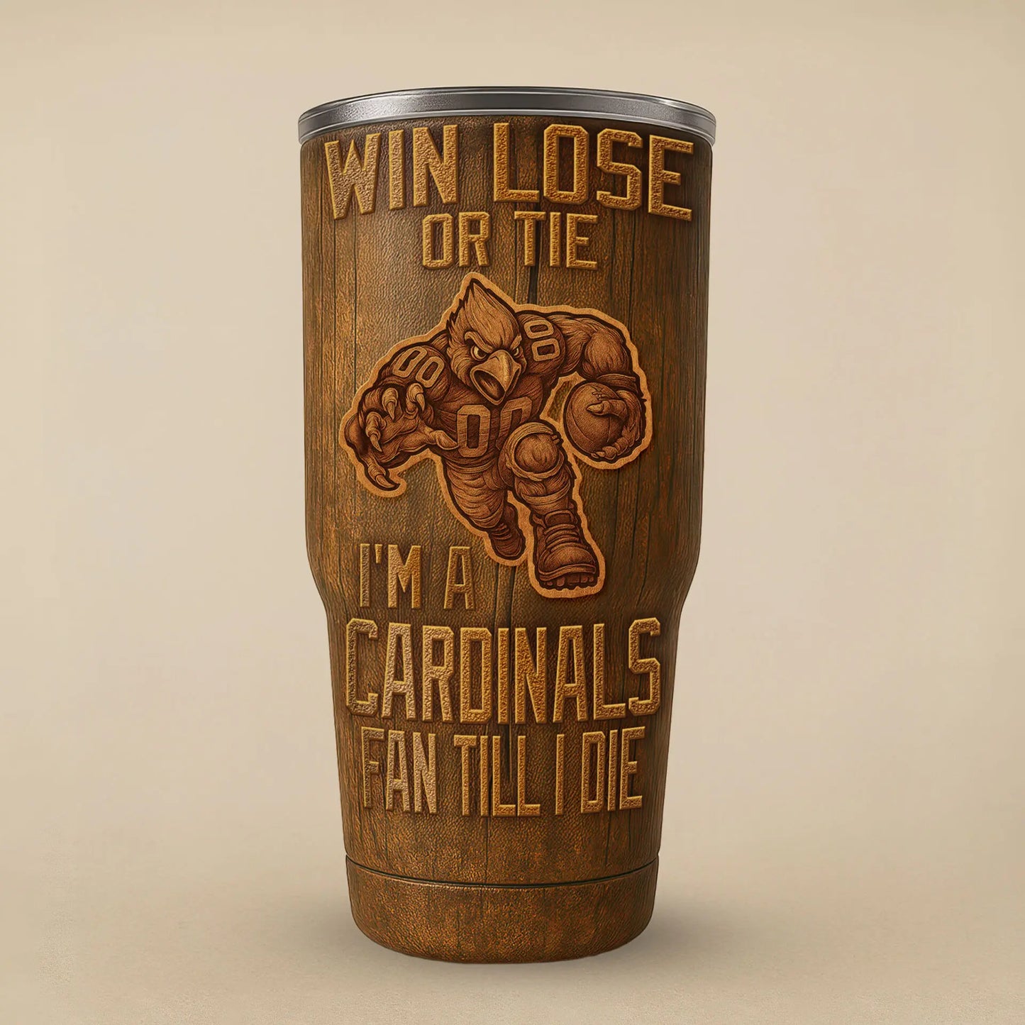 Arizona Cardinals | PREMIUM TUMBLER TD – HuddleStyle.com - Image 4