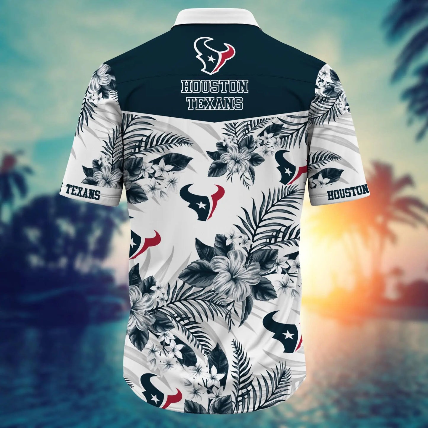 Houston Texans | Hawaii Shirt For Fans, Summer Football Shirt – HuddleStyle.com - Image 3
