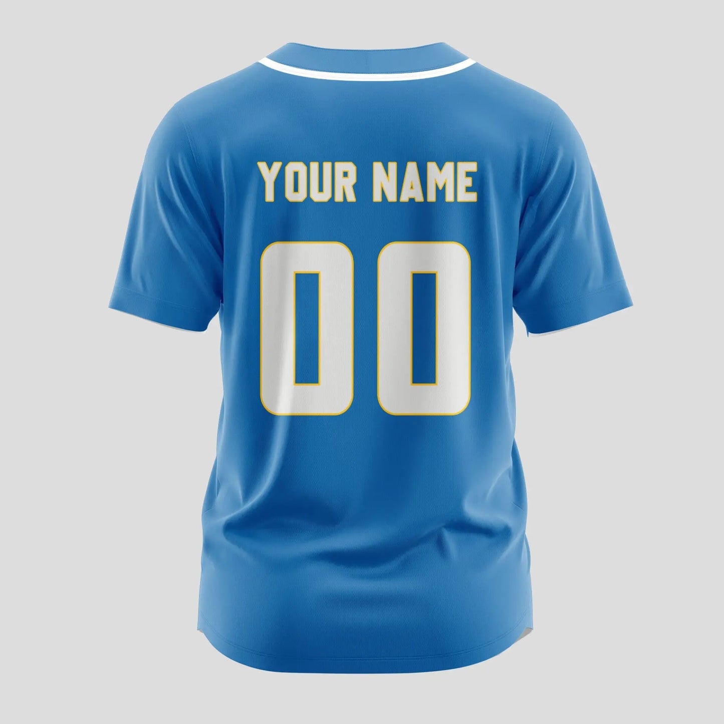 Los Angeles Chargers | Classic Baseball Jersey – Customize Your Name & Number, Your Style! – HuddleStyle.com - Image 3