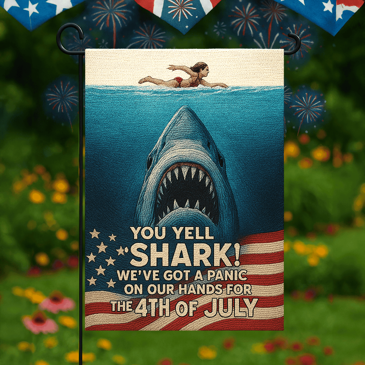 JAWS Independence Day Flag NK