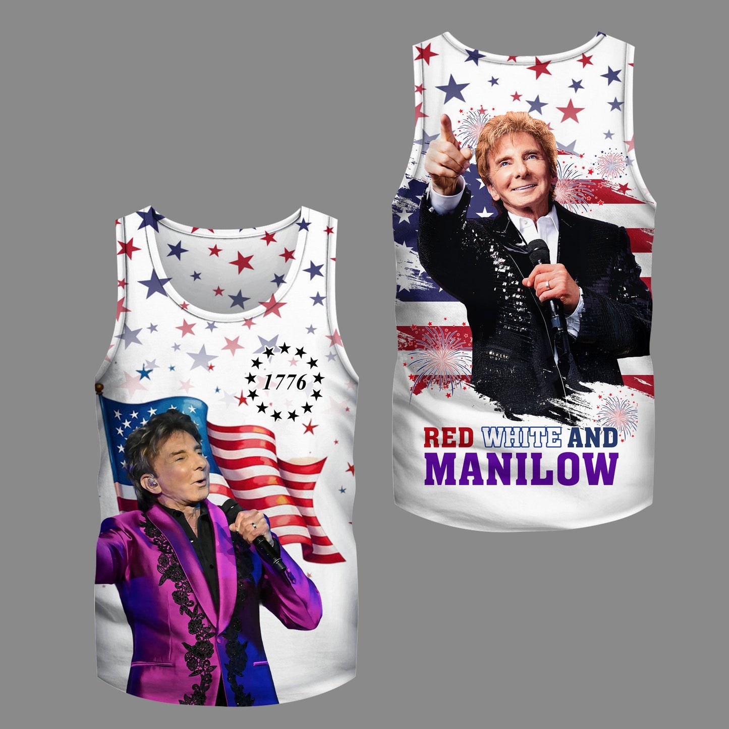 Barry Manilow | PREMIUM BRML 3D SHIRT NK