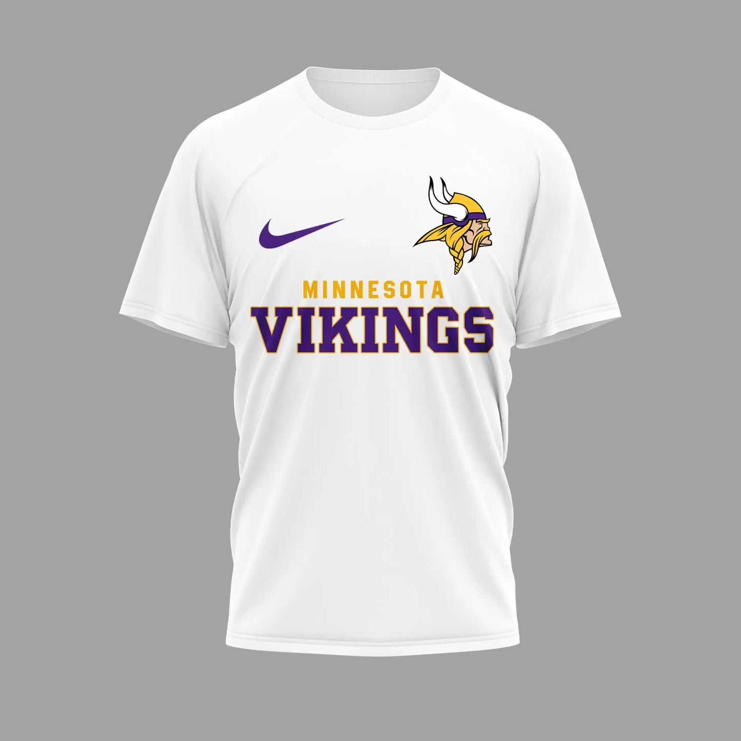 Minnesota Vikings | Premium NFL x Alligator Alcatraz 3D Shirt HI – HuddleStyle.com - Image 3