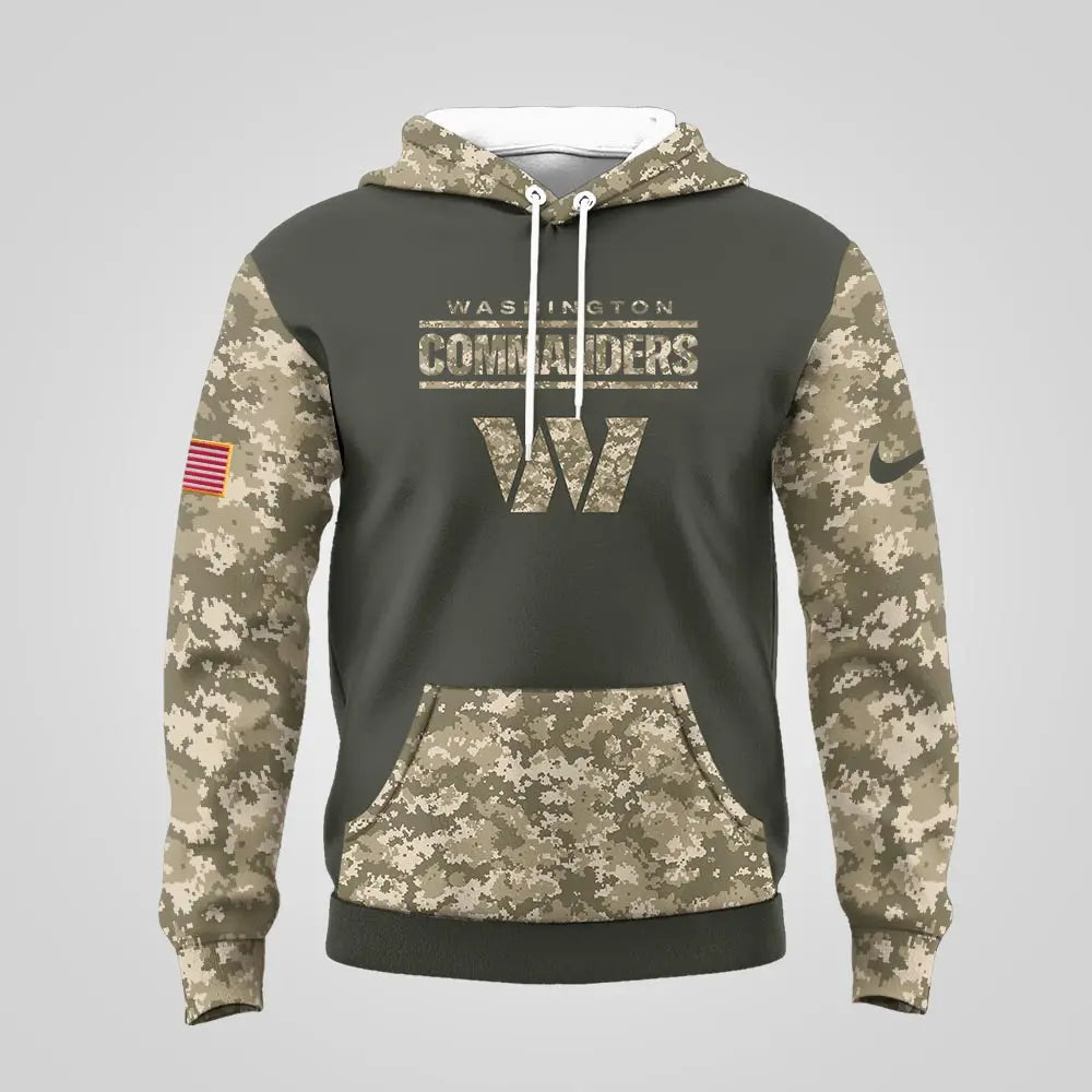 Washington Commanders | Premium NFL Salute to Service Hoodie MM – HuddleStyle.com - Image 3