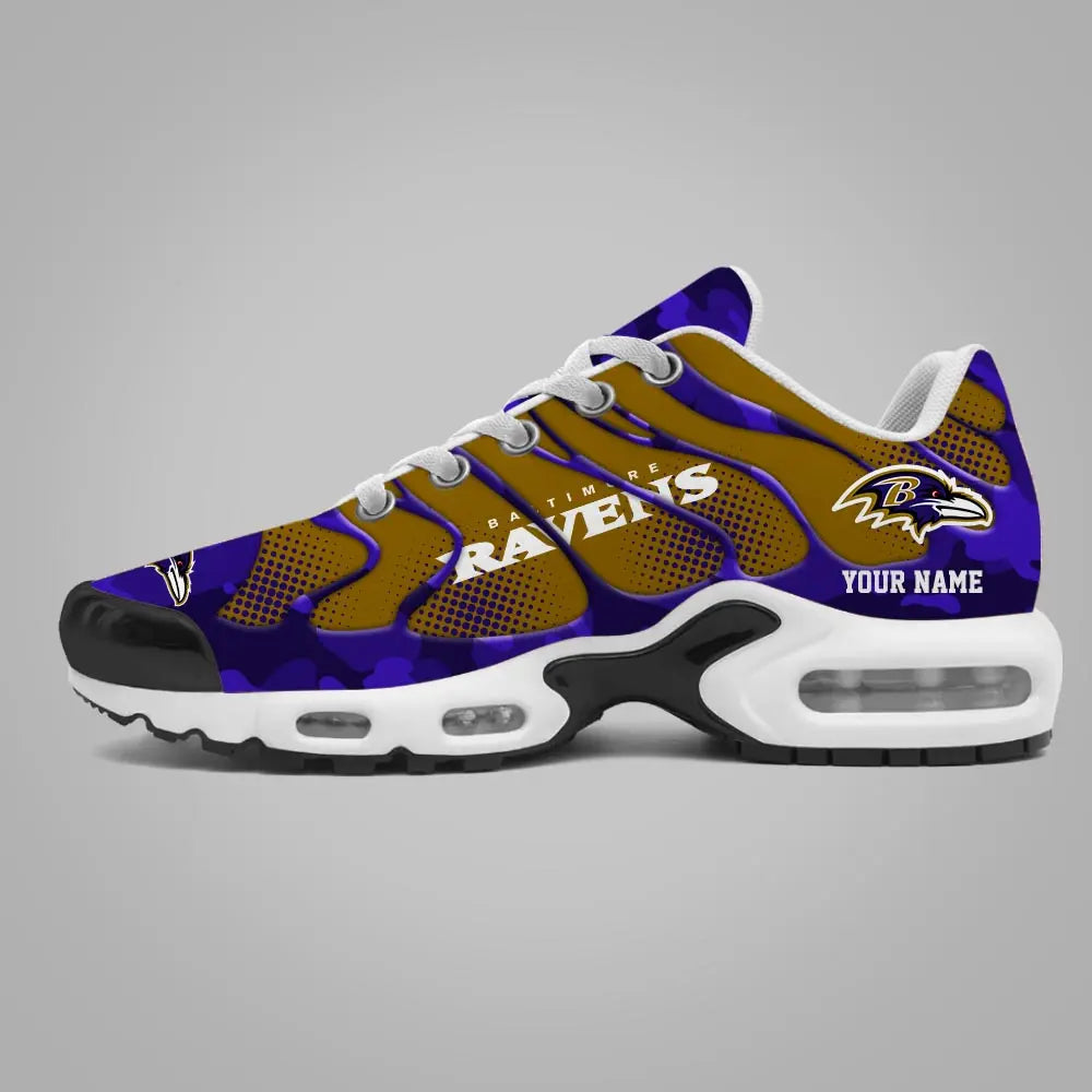 Baltimore Ravens | Personalized Air Max Shoes MM – HuddleStyle.com - Image 3