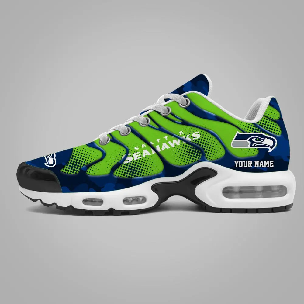 Seattle Seahawks | Personalized Air Max Shoes MM – HuddleStyle.com - Image 3