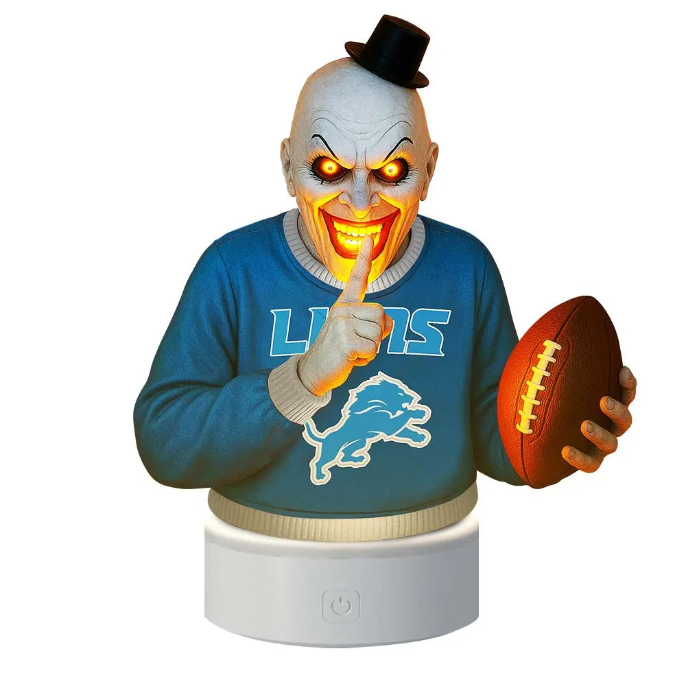 Detroit Lions | Premium NFL Terrifier Decoration Led Light MM – HuddleStyle.com - Image 3