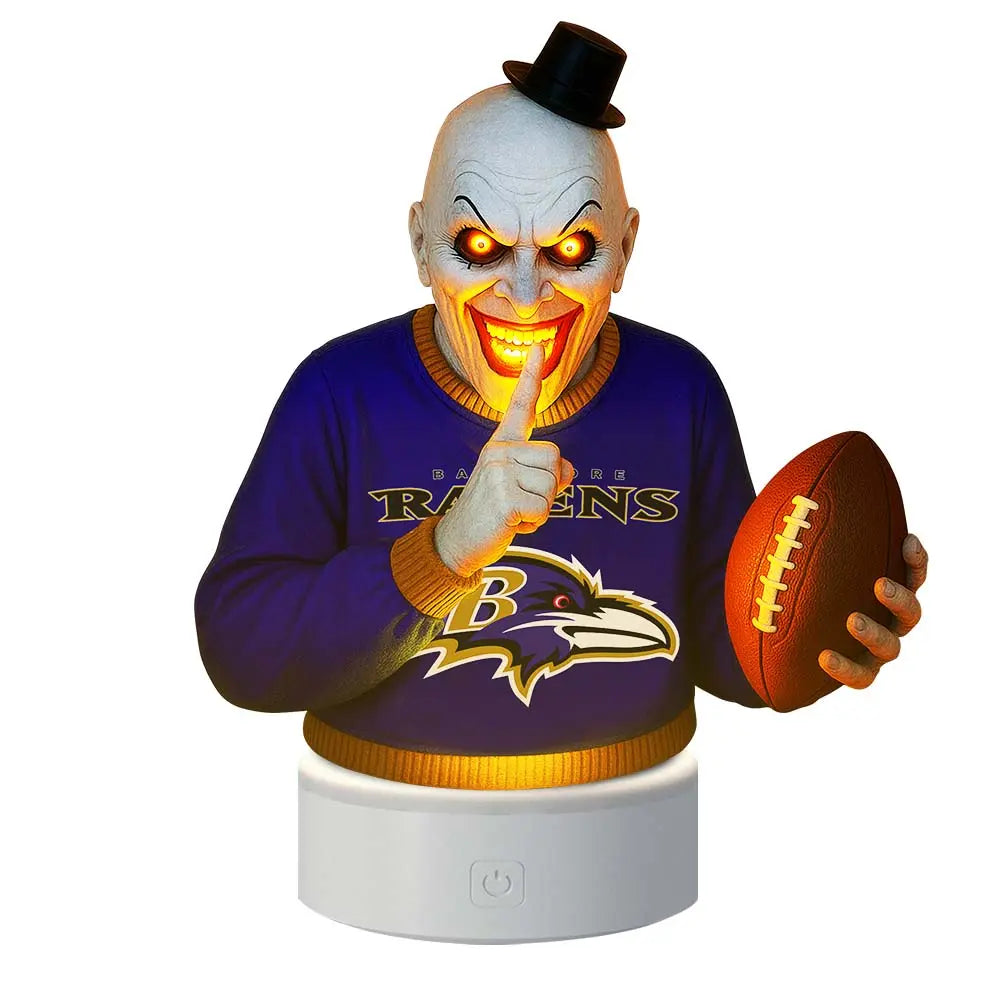 Baltimore Ravens | Premium NFL Terrifier Decoration Led Light MM – HuddleStyle.com - Image 3