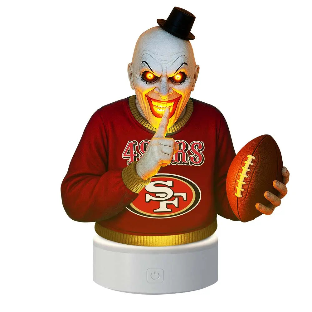 San Francisco 49ers | Premium NFL Terrifier Decoration Led Light MM – HuddleStyle.com - Image 3