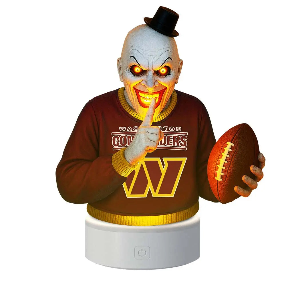 Washington Commanders | Premium NFL Terrifier Decoration Led Light MM – HuddleStyle.com - Image 3