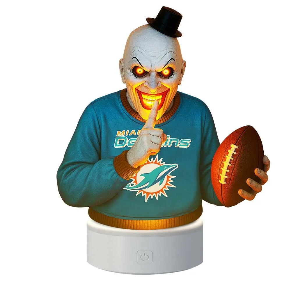 Miami Dolphins | Premium NFL Terrifier Decoration Led Light MM – HuddleStyle.com - Image 3