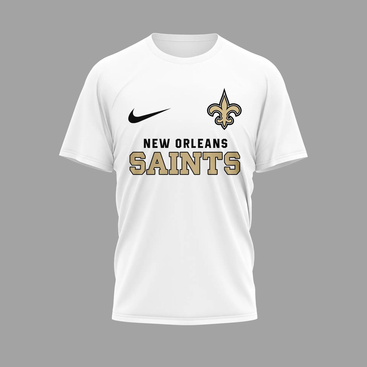 New Orleans Saints | Premium NFL x Alligator Alcatraz 3D Shirt HI – HuddleStyle.com - Image 3
