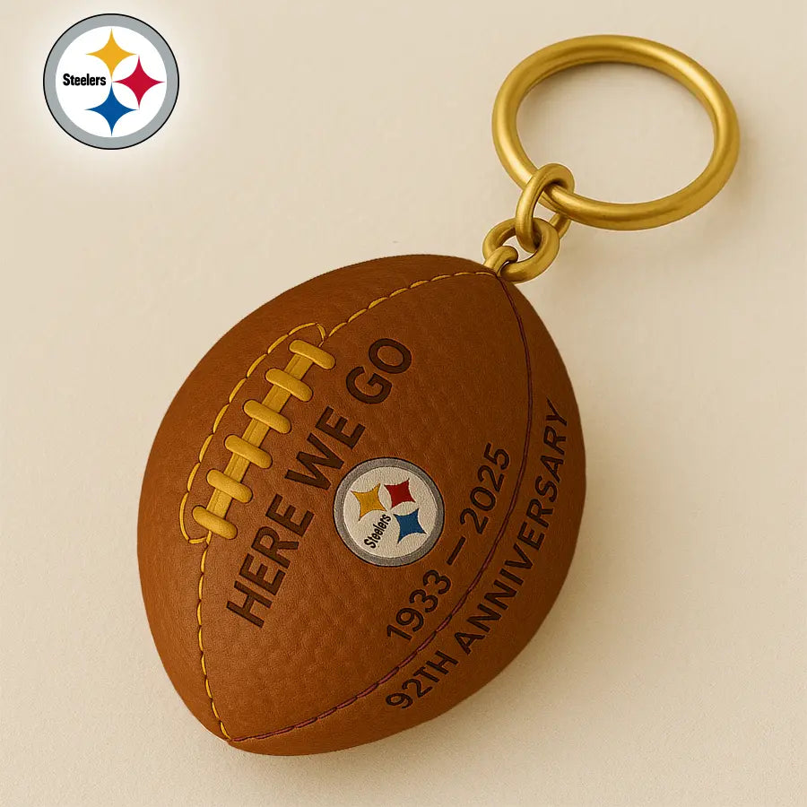 Pittsburgh Steelers | Premium NFL Anniversary Keychain – HuddleStyle.com - Image 3