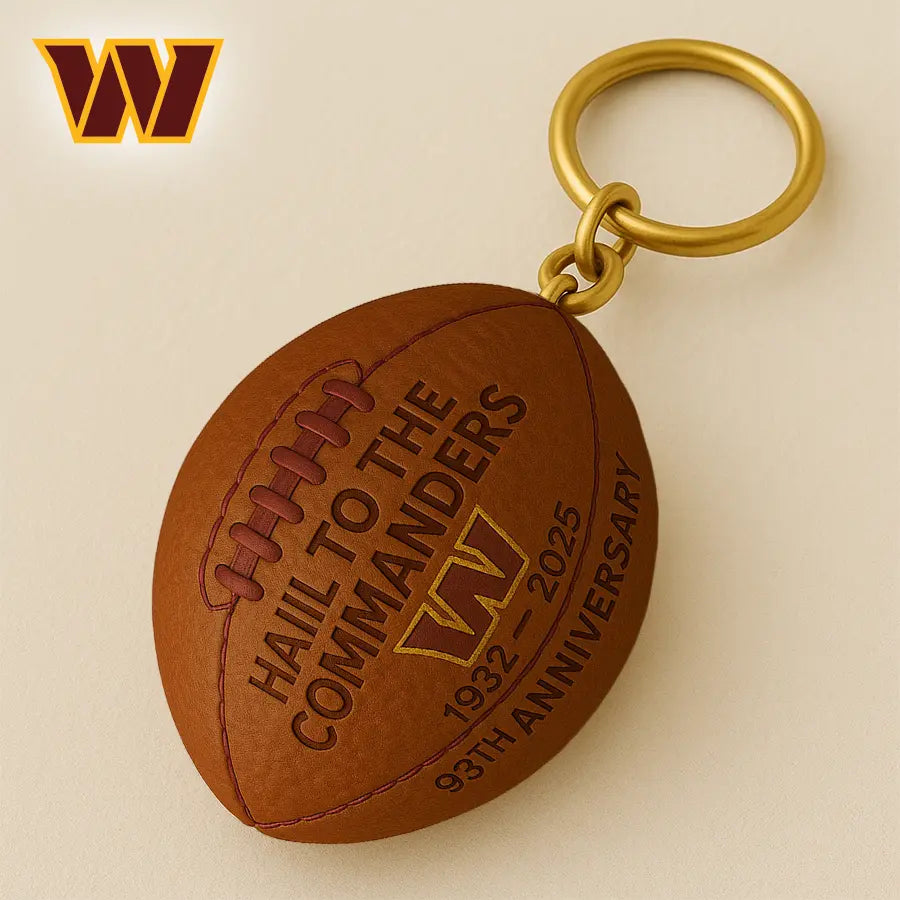 Washington Commanders | Premium NFL Anniversary Keychain – HuddleStyle.com - Image 3