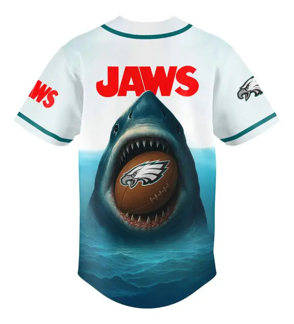 Philadelphia Eagles | Premium NFL x Jaws Jersey HI – HuddleStyle.com - Image 3