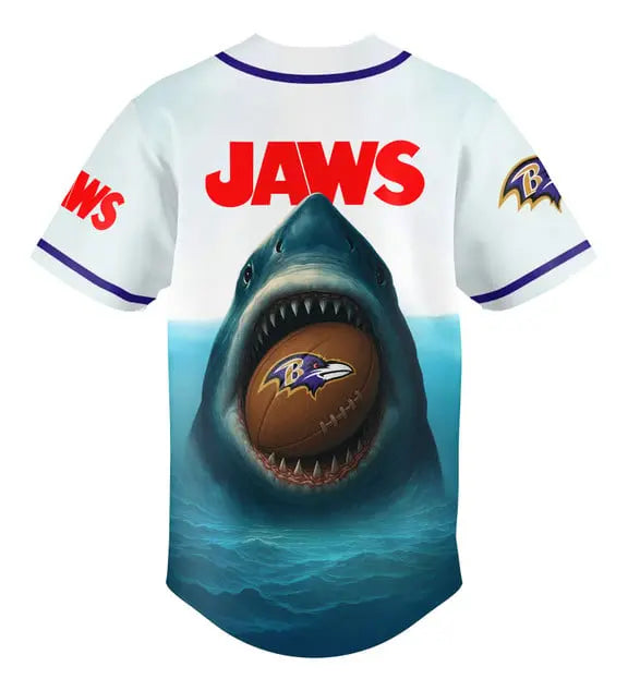 Baltimore Ravens | Premium NFL x Jaws Jersey HI – HuddleStyle.com - Image 2