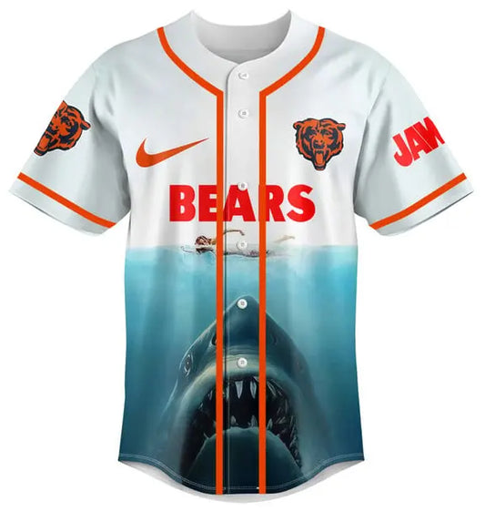 Chicago Bears | Premium NFL x Jaws Jersey HI – HuddleStyle.com - Main