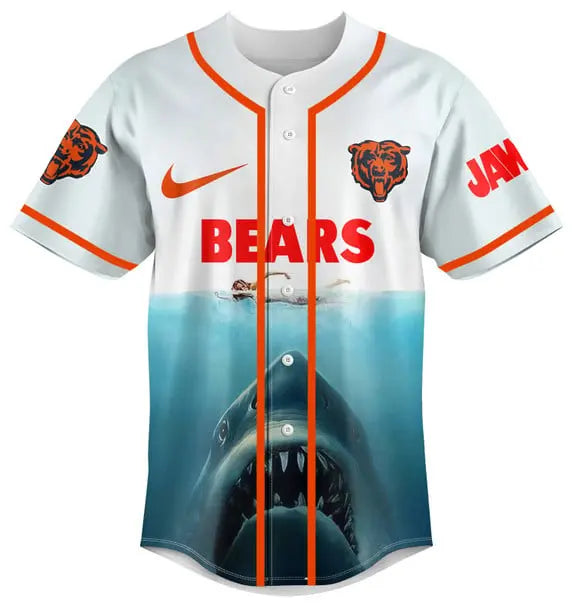 Chicago Bears | Premium NFL x Jaws Jersey HI – HuddleStyle.com - Image 2
