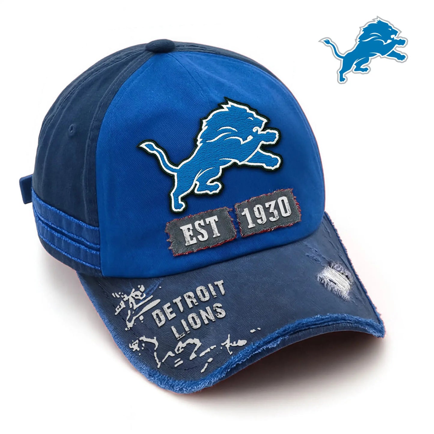 Detroit Lions | Premium NFL Legacy Classic Cap TD – HuddleStyle.com - Main