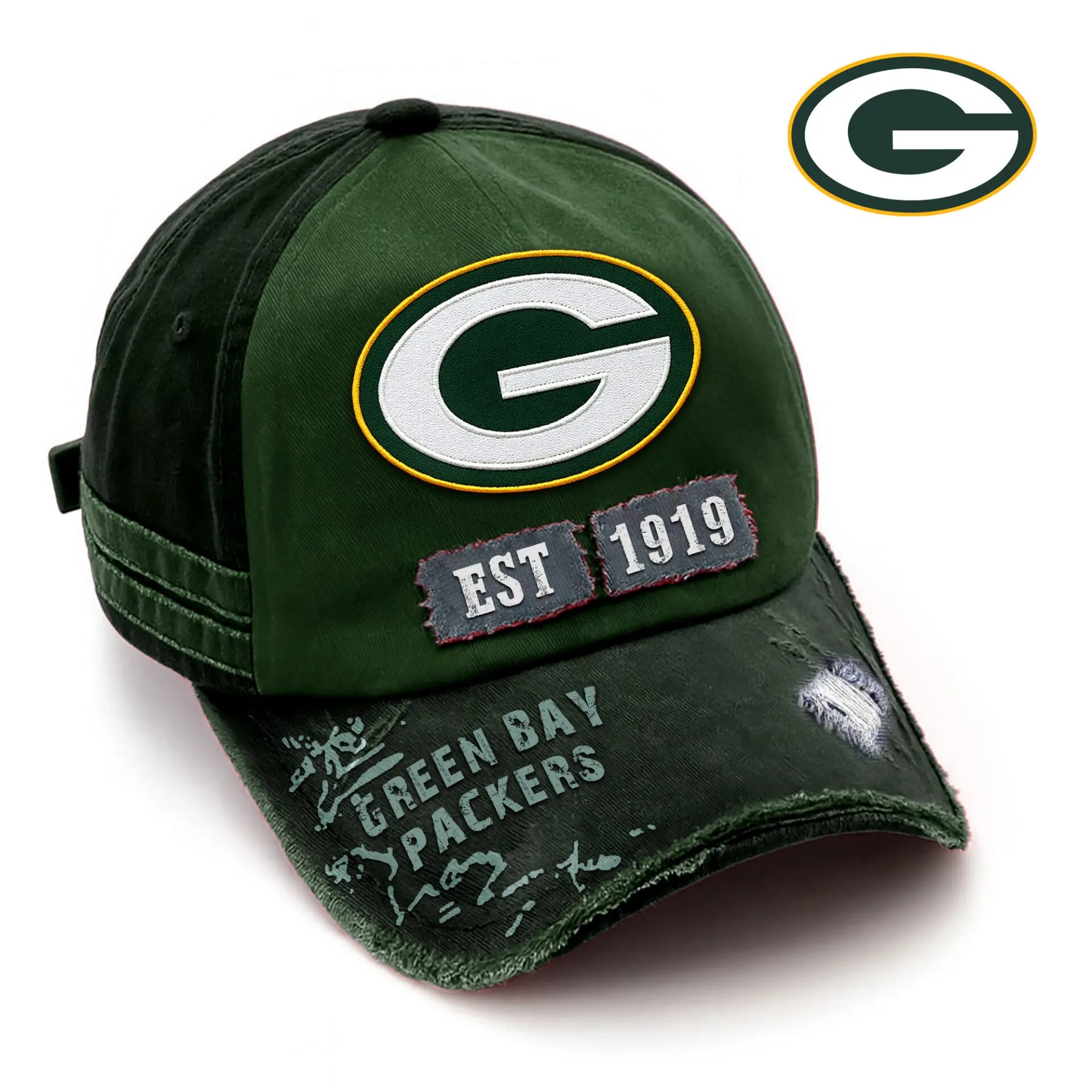 Green Bay Packers | Premium NFL Legacy Classic Cap TD – HuddleStyle.com - Main
