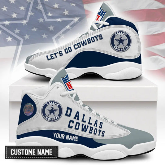 Dallas Cowboys | Premium NFL Game Day Air Jordan 13 TD – HuddleStyle.com - Main
