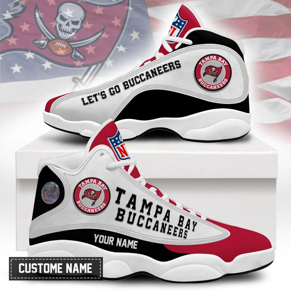 Tampa Bay Buccaneers | Premium NFL Game Day Air Jordan 13 TD – HuddleStyle.com - Main