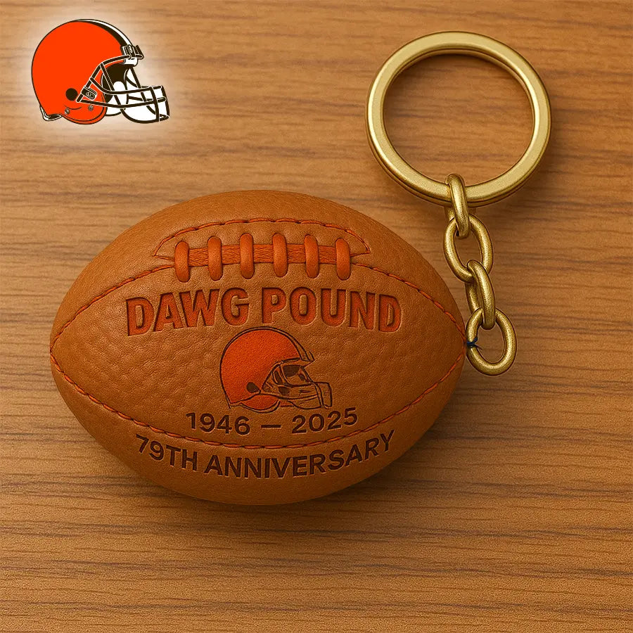 Cleveland Browns | Premium NFL Anniversary Keychain – HuddleStyle.com - Main