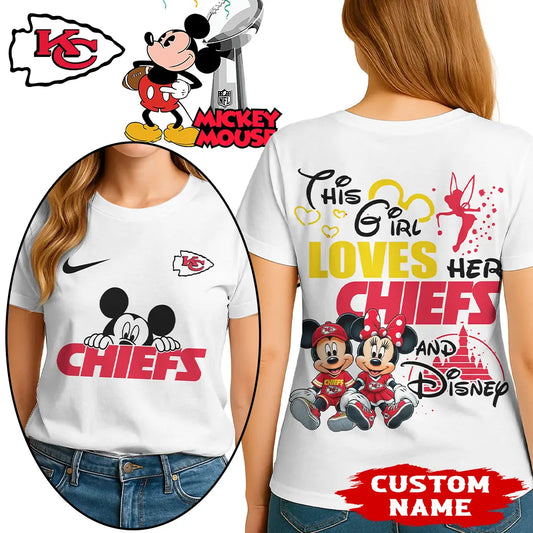 Kansas City Chiefs | Premium NFL Mickey Shirt HI – HuddleStyle.com - Main