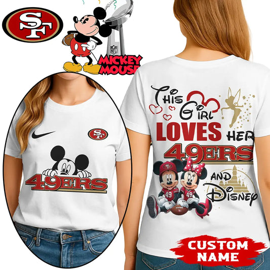 San Francisco 49ers | Premium NFL Mickey Shirt HI – HuddleStyle.com - Main
