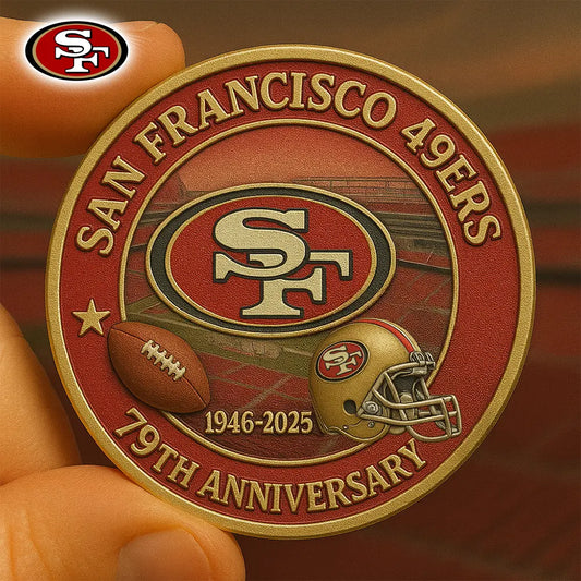 San Francisco 49ers | Premium NFL Commemorative Coin HI – HuddleStyle.com - Main