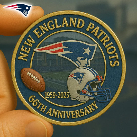New England Patriots | Premium NFL Commemorative Coin HI – HuddleStyle.com - Main