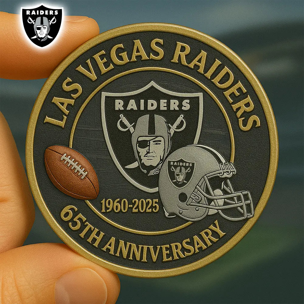 Las Vegas Raiders | Premium NFL Commemorative Coin HI – HuddleStyle.com - Image 3