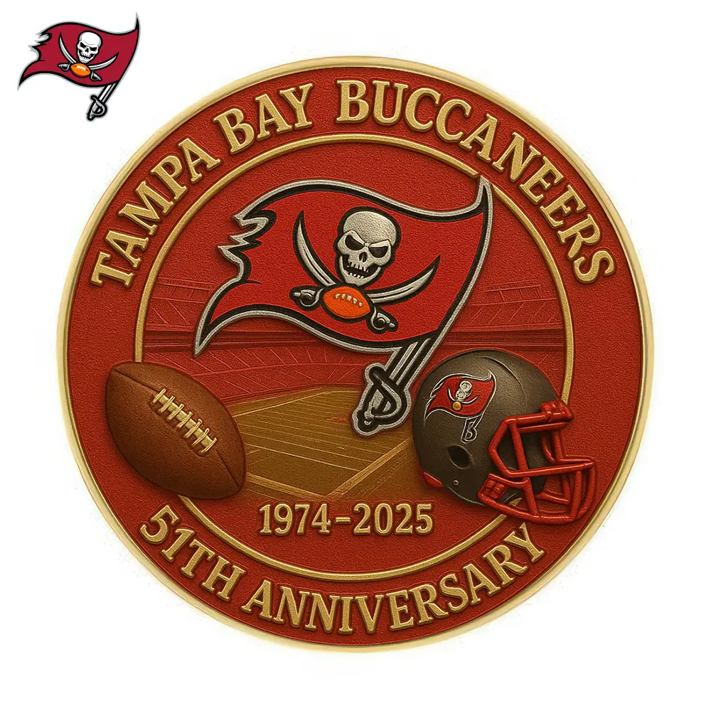 Tampa Bay Buccaneers | Premium NFL Commemorative Coin HI – HuddleStyle.com - Image 2