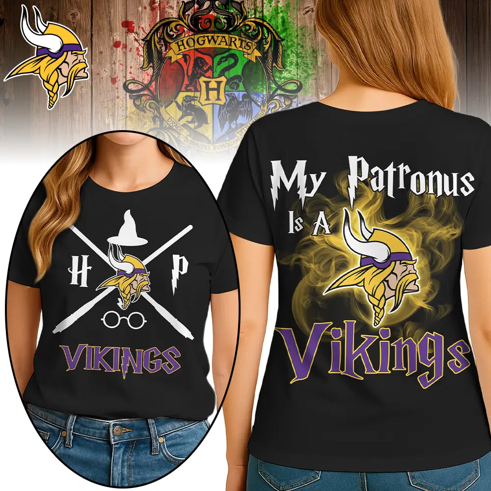 Minnesota Vikings | Premium NFL and Harry Potter Fan Shirt HI – HuddleStyle.com - Main