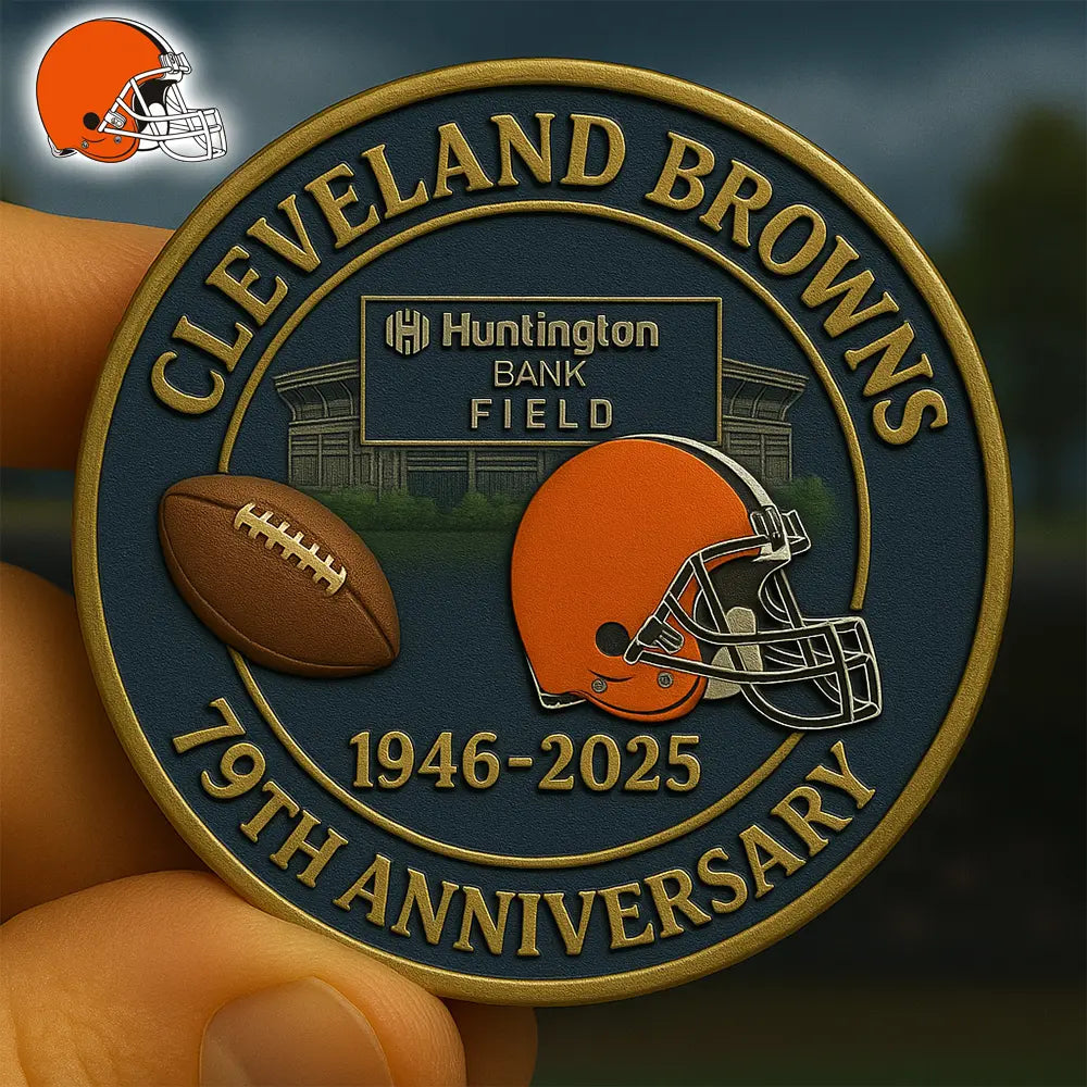 Cleveland Browns | Premium NFL Commemorative Coin HI – HuddleStyle.com - Main