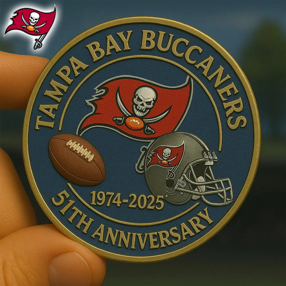 Tampa Bay Buccaneers | Premium NFL Commemorative Coin HI – HuddleStyle.com - Main