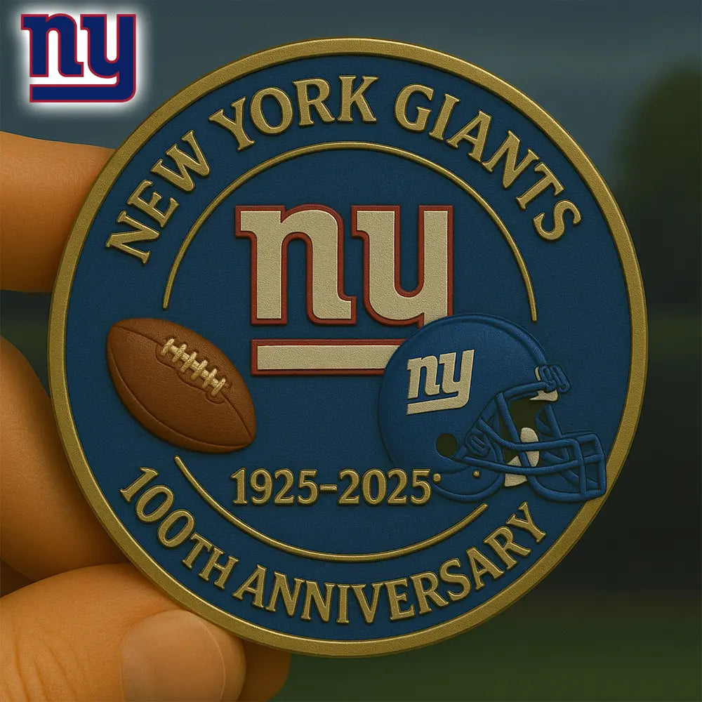 New York Giants | Premium NFL Commemorative Coin HI – HuddleStyle.com - Image 3