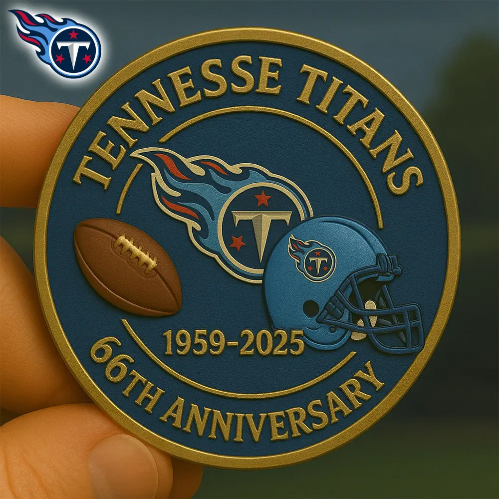 Tennessee Titans | Premium NFL Commemorative Coin HI – HuddleStyle.com - Image 3