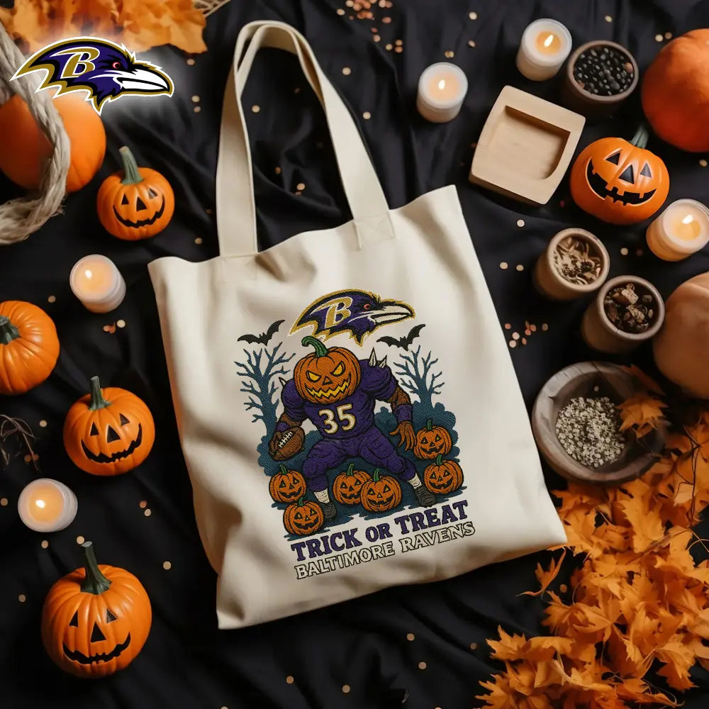 Baltimore Ravens | Premium NFL Tote Bag HI – HuddleStyle.com - Image 2