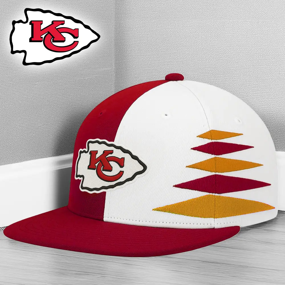 Kansas City Chiefs | Premium NFL Snapback Cap – HuddleStyle.com - Main