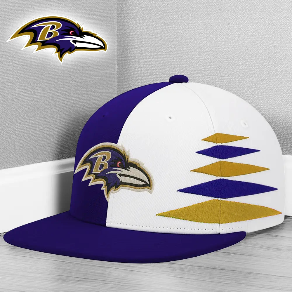 Baltimore Ravens | Premium NFL Snapback Cap – HuddleStyle.com - Main