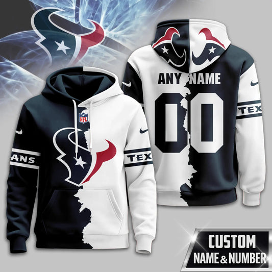 Houston Texans | Premium Victory Split Hoodie TD – HuddleStyle.com - Main