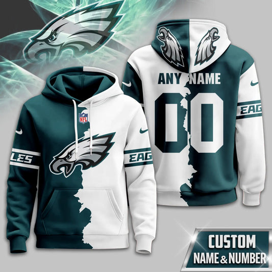 Philadelphia Eagles | Premium Victory Split Hoodie TD – HuddleStyle.com - Main