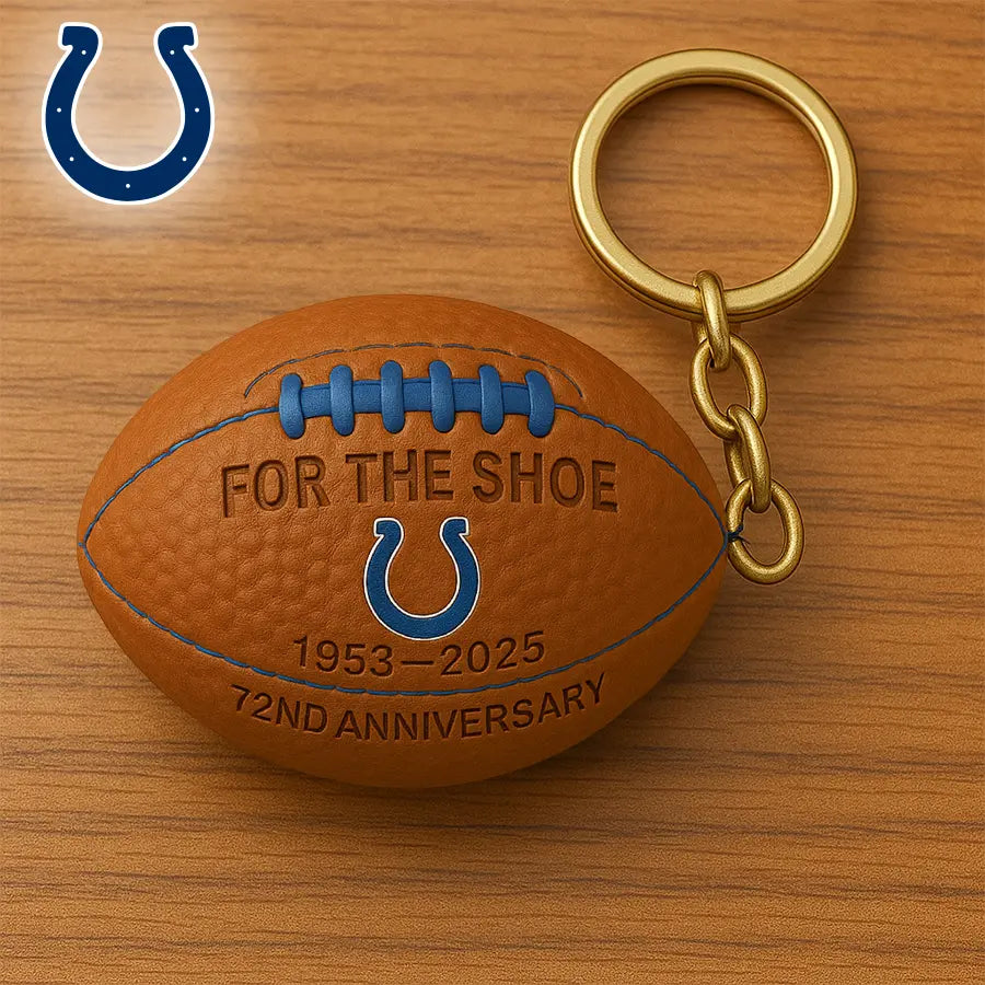 Indianapolis Colts | Premium NFL Anniversary Keychain – HuddleStyle.com - Main