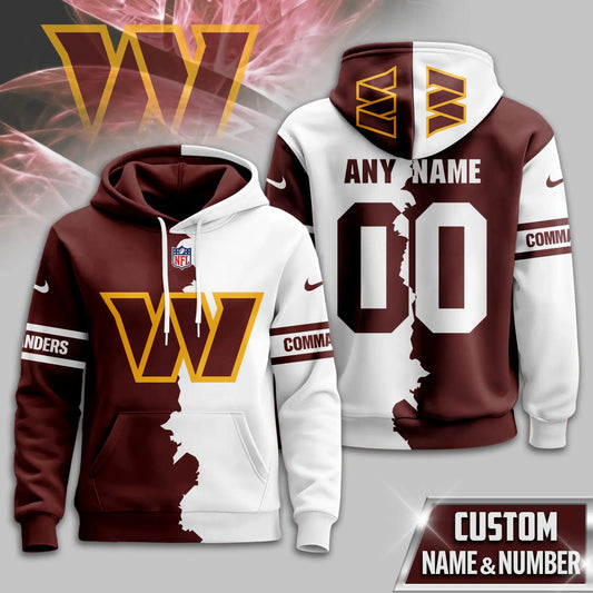 Washington Commanders | Premium Victory Split Hoodie TD – HuddleStyle.com - Main