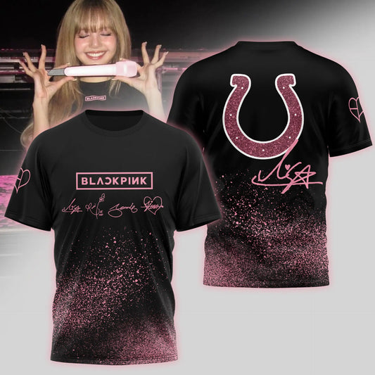 Indianapolis Colts | Premium NFL x BlackPink 3D Shirt TD – HuddleStyle.com - Main