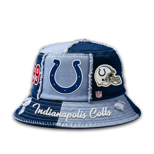 Indianapolis Colts | Premium Bucket Hat TD – HuddleStyle.com - Main