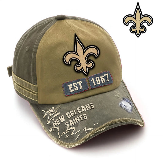 New Orleans Saints | Premium NFL Legacy Classic Cap TD – HuddleStyle.com - Main